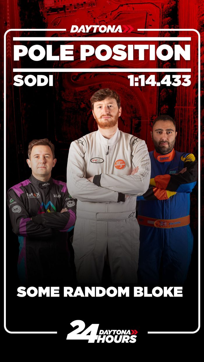 Some Random Bloke Pole Position Sodi Practice Winners copy