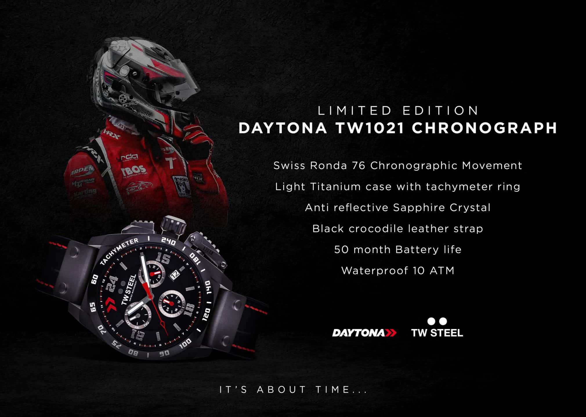 daytona tw1021 chronograph image 3